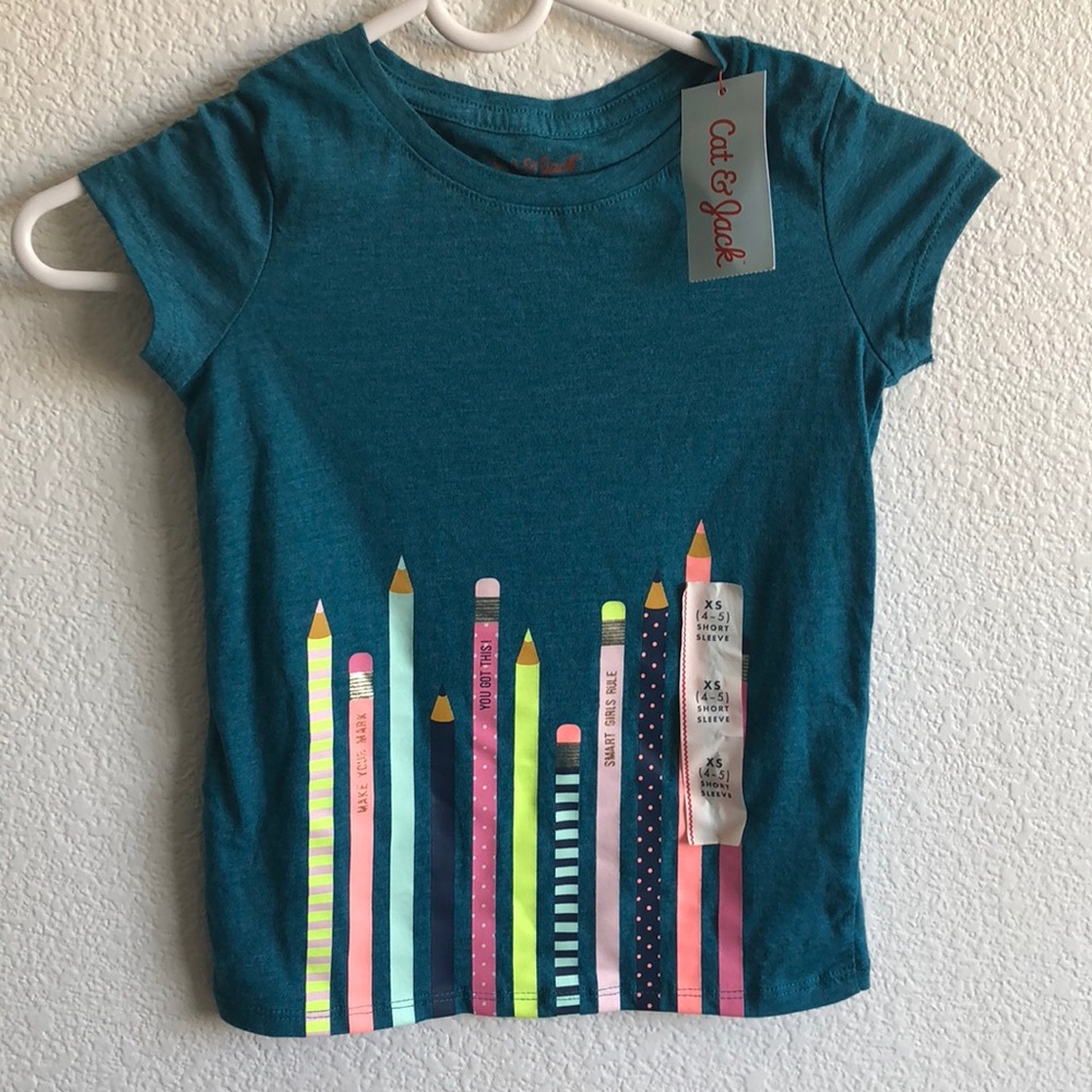 Cat & Jack XS (4-5) T-shirt